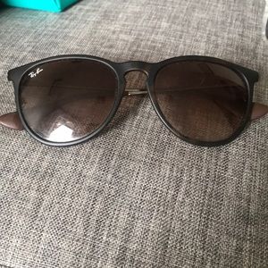 Ray Ban tortoise plastic sunglasses